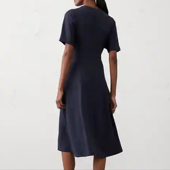 NWT BANANA REPUBLIC | $100 Fit & Flare Dress - Picture 3 of 4